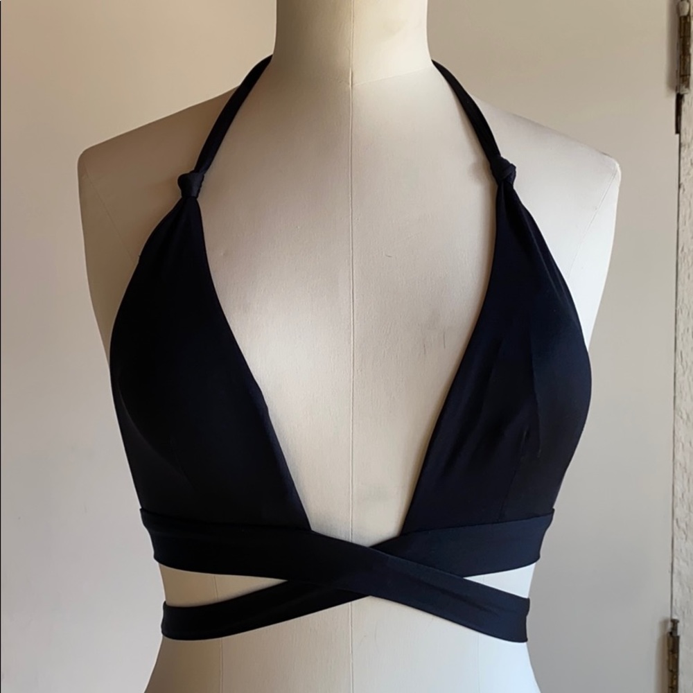 Vitamin A wrap style bikini top